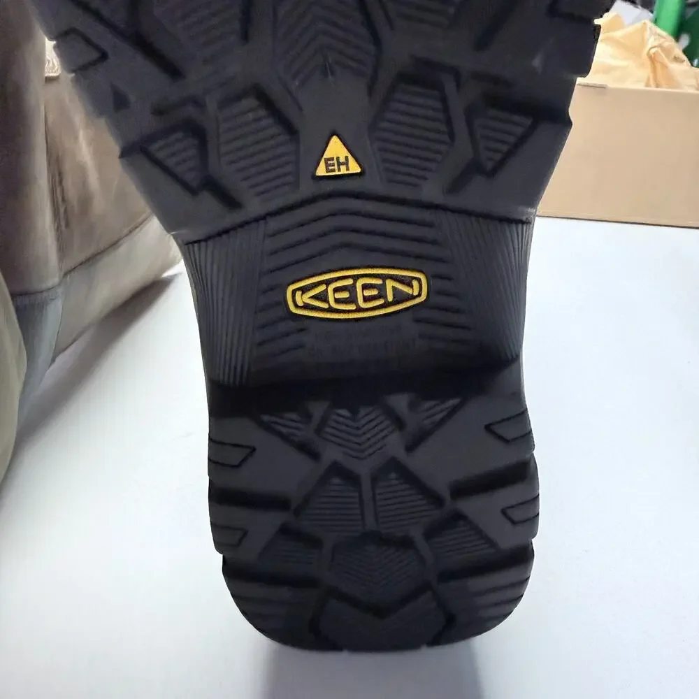 Man's Boots KEEN Utility Evanston Pull-On Waterproof Boot (Carbon-Fiber Toe) 12D